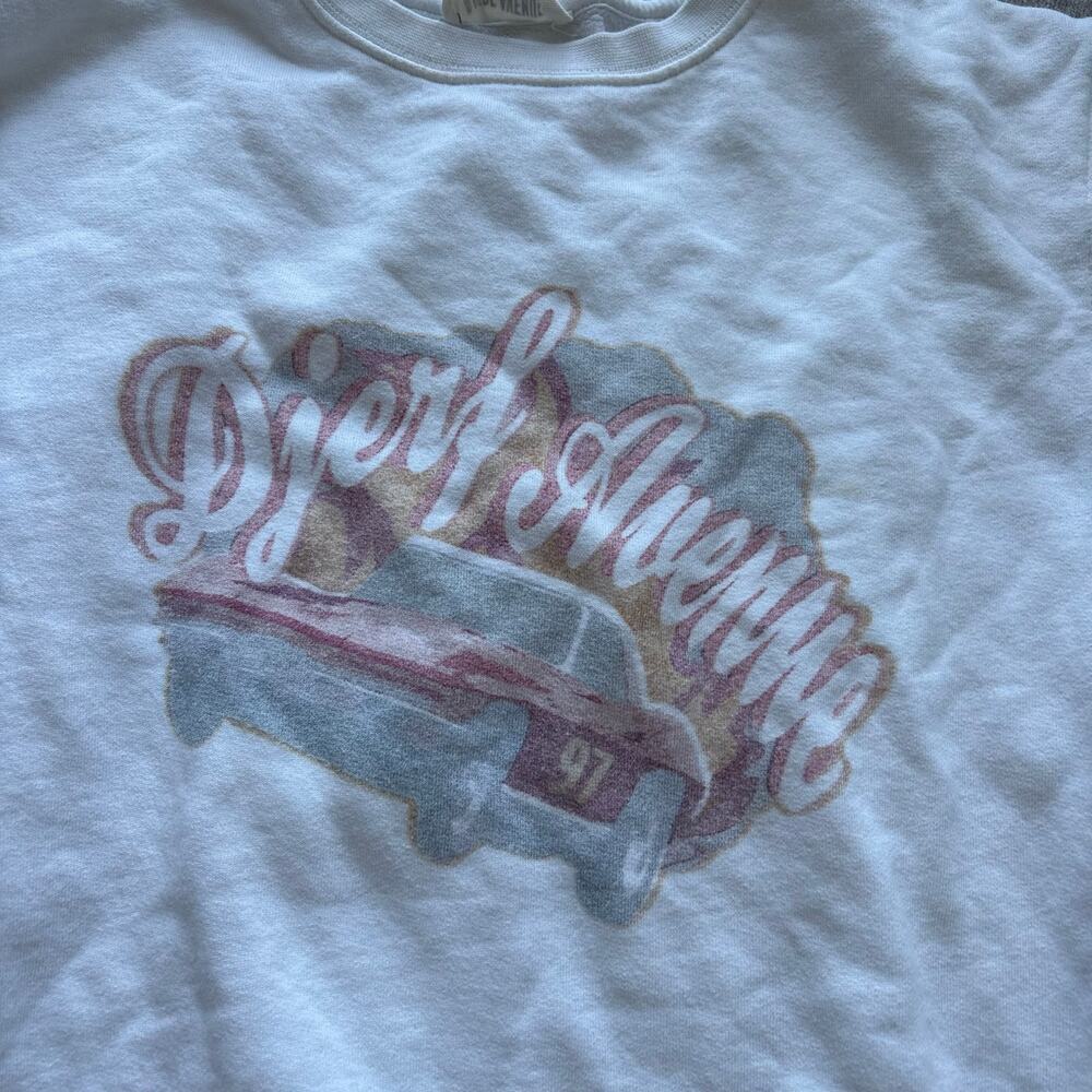 Djerf Avenue Graphic Crewneck Sweater - Picture 2 of 4